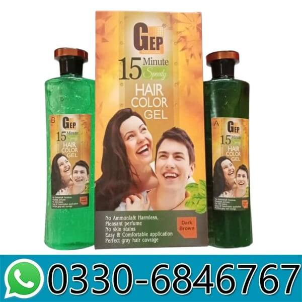 Gep 5 Minutes Quick Hair Color Gel Price in Pakistan