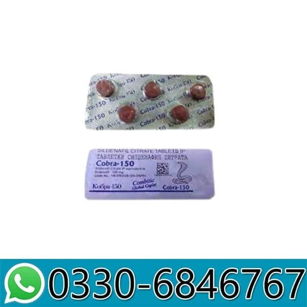 Black Cobra 150mg Tablets in Pakistan