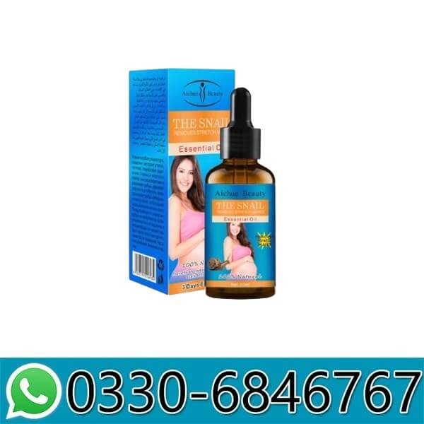 Aichun Beauty Essential Snail Stretch Mark Oil in Pakistan