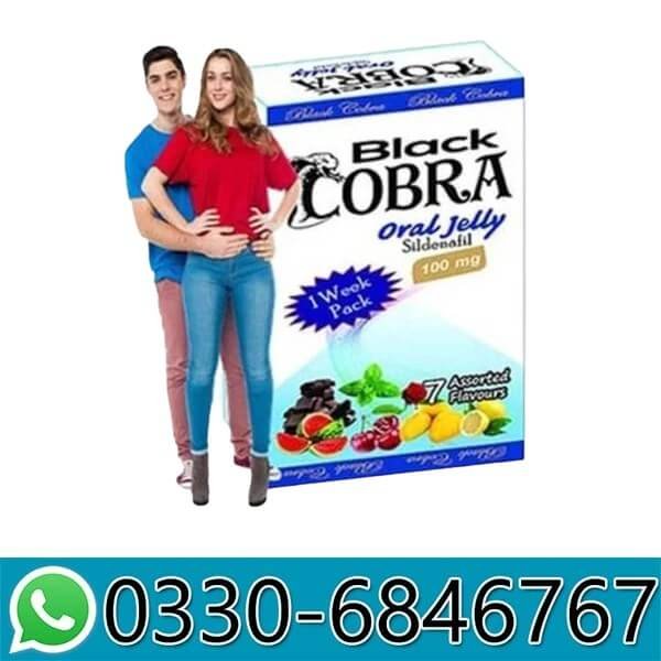 Black Cobra Oral Jelly Price in Pakistan