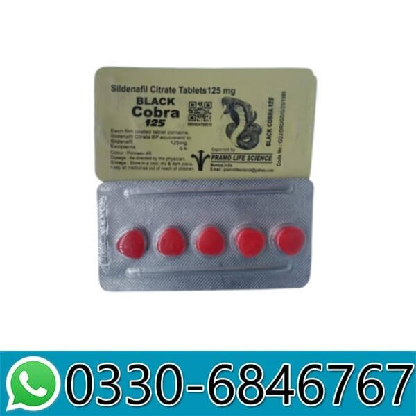 Black Cobra Tablets in Pakistan