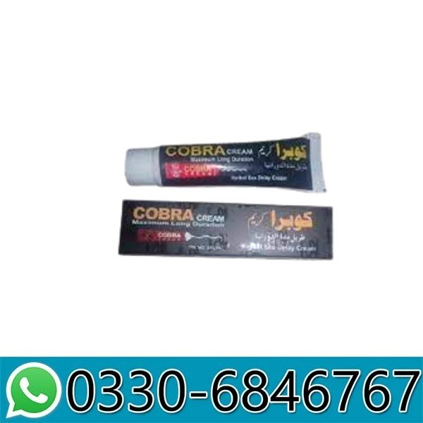 Cobra Delay Cream Price in Pakistan