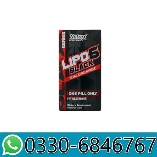 Nutrex Lipo 6 Black in Pakistan